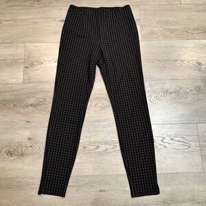 Lysse High Rise Leggings Womens Sz Small Ponte Stretch Waist Shaping Skinny